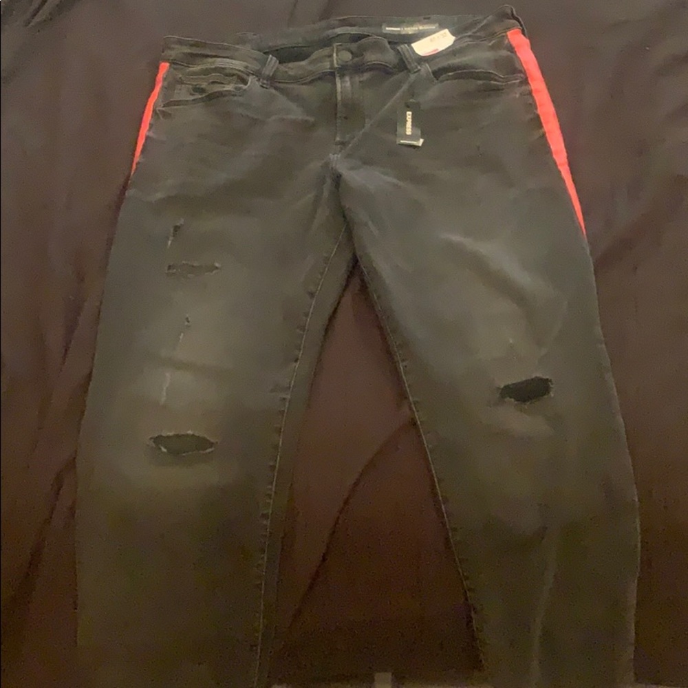 EXPRESS & VICTOR OLADIPO black jeans 40x32